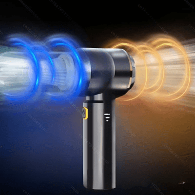 aspirateur puissant voiture portable sans fil double conduit air