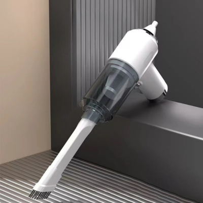 aspirateur rechargeable voiture blanc