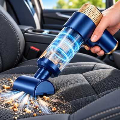 Aspirateur sans fil puissant voiture AutoClean aspirant un siège