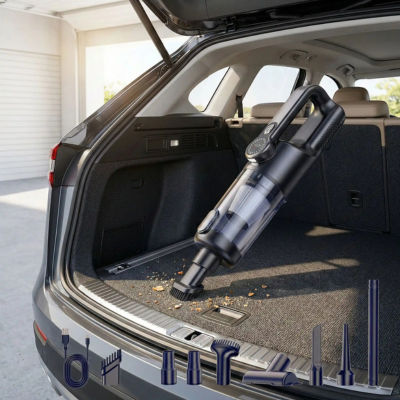 aspirateur voiture meilleur nettoie coffre voiture