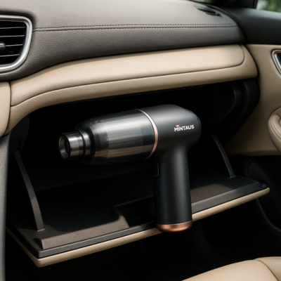 aspirateur voiture puissant ranger dans boite-a-gant