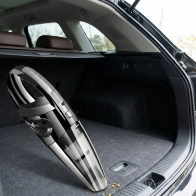 aspirateur voiture sans fil nettoie coffre voiture