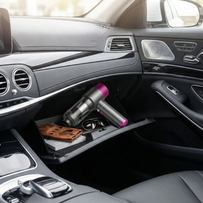 aspirateurs voiture puissant range dans boite-a-gant