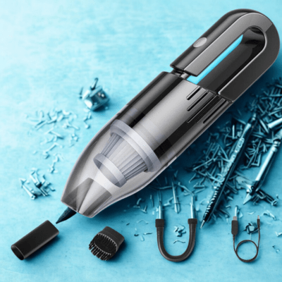 aspirateurs voiture puissant rechargeable défit toute poussières