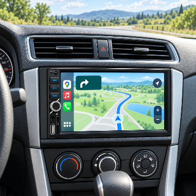 Autoradio double DIN — navigation