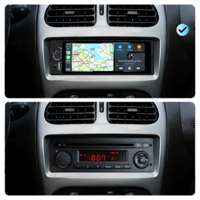 autoradio android avant apres