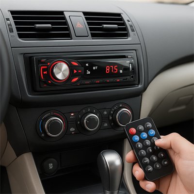 Autoradio bluetooth commandé facilement 