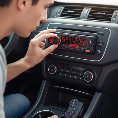 Autoradio bluetooth manipulation facile