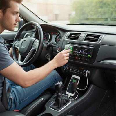 Autoradio-bluetooth-utilisation-par-homme