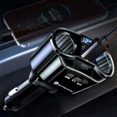 bluetooth fm radio transmitter charge rapide
