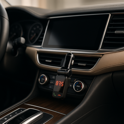 bluetooth fm radio transmitter utilise dans belle voiture