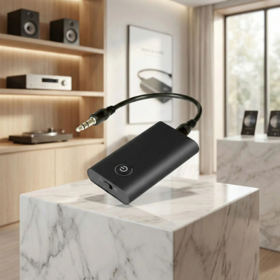 bluetooth fm transmetteur expose sur marbre