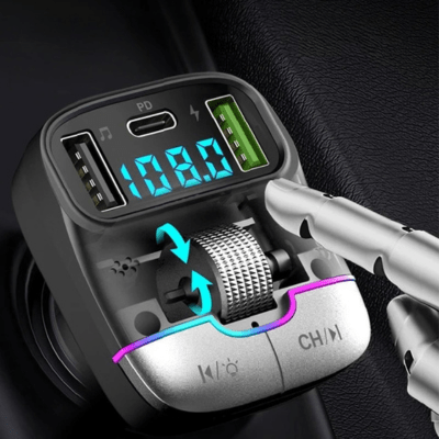 Bluetooth FM Transmitter | AutoConnect - Venirautomobile.com