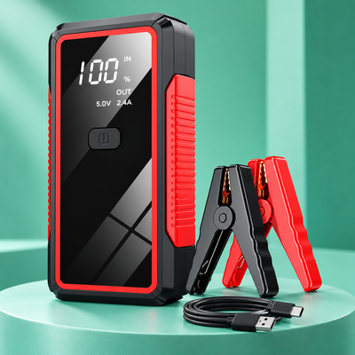 Booster batterie diesel SuperStart 2000A avec pinces et câble USB