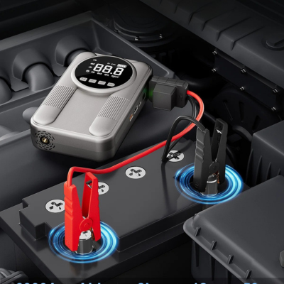 boosters de batterie charge batterie sous capot