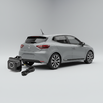 Caméra de recul avec Clio 5 sans logo