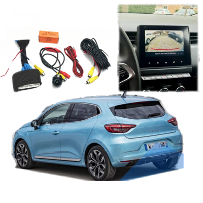 camera de recul clio 5 bleu clair