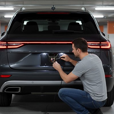 Caméra de recul pour voiture facile à poser