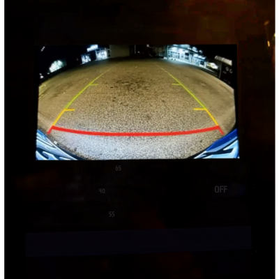 Caméra de recul Clio 5 équipée de la vision nocturne.