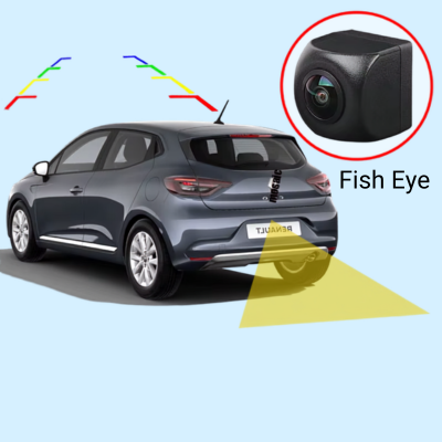 Caméra recul Clio 5 offrant une image nette et une excellente visibilité arrière