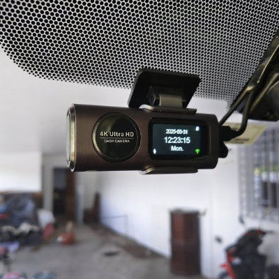 Camera voiture surveillance intelligente 4K avec connexion WiFi et suivi GPS