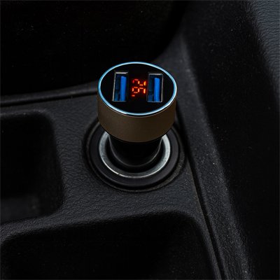 chargeur allume cigare rapide noir