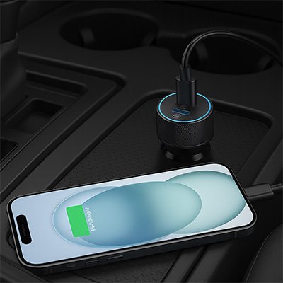 chargeur allume cigare ultra rapide charge complète