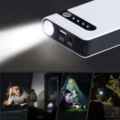 chargeur booster batterie lumiere plusieures utilisation
