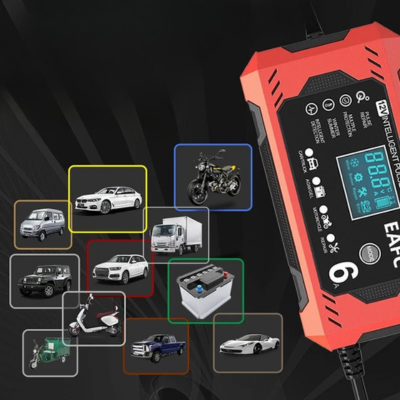 chargeur de batterie voiture pour moto camion et scooter