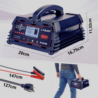 chargeur-de-batteries-de-voiture-longueurs