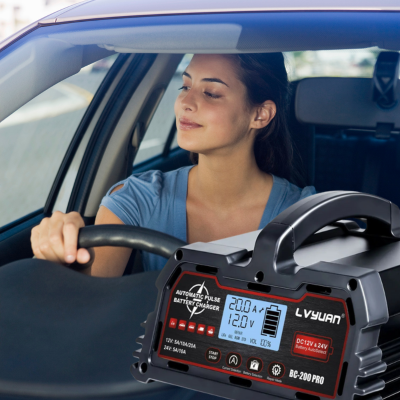 Ce chargeur de batteries de voiture à bien rendu heureuse la bonne femme qui l a utilisée et qui lui a permet de partir au travail tranquillement