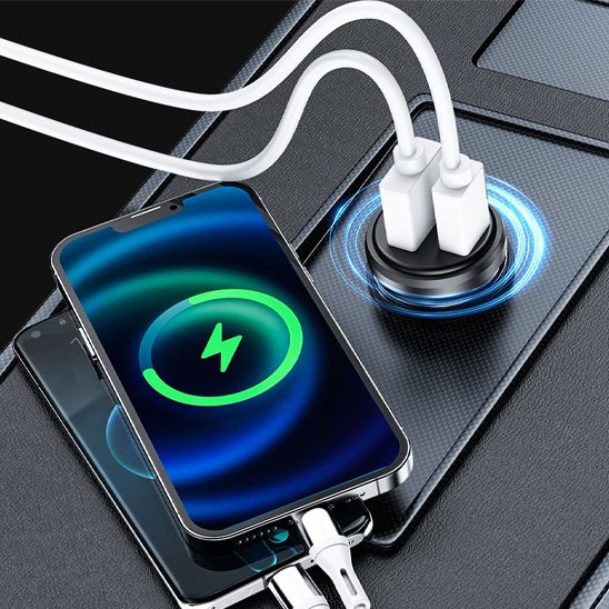 chargeur usb allume cigare branchement câble easy