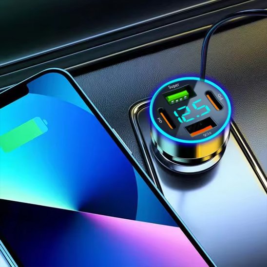 chargeur usb allume cigare toute élégance 