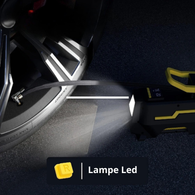 compresseur d air voiture lampe led