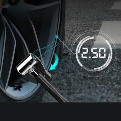 compresseur d air voiture mesure pression pneus