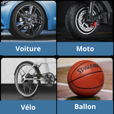 compresseur d air voiture moto velo ballon autre
