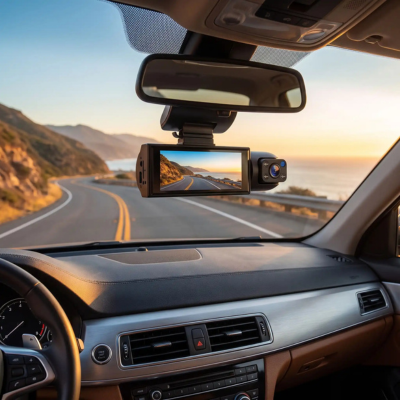 dashcam voiture 360 | Double Vision 1080P