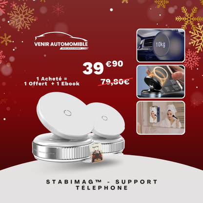 StabiMag™ - Support Téléphone Magnétique Ultra Sécurisé