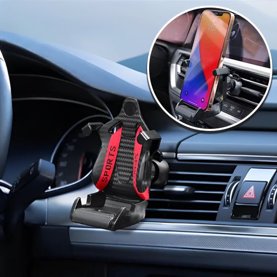 meilleur support telephone voiture rouge porte bien le telephone