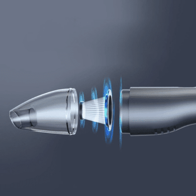 Filtre lavable et embout du mini aspirateur sans fil portable
