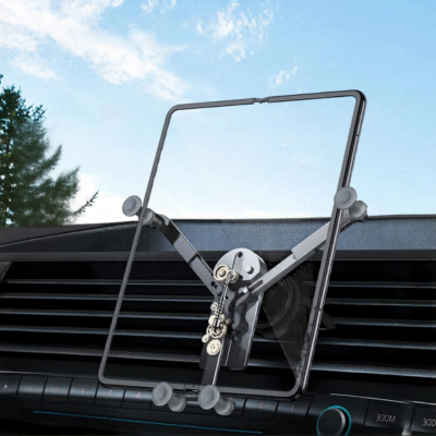 porte tablette pour voiture bouches aeration horizontale