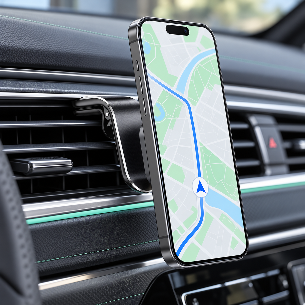 Support RotorFix avec téléphone vertical et GPS