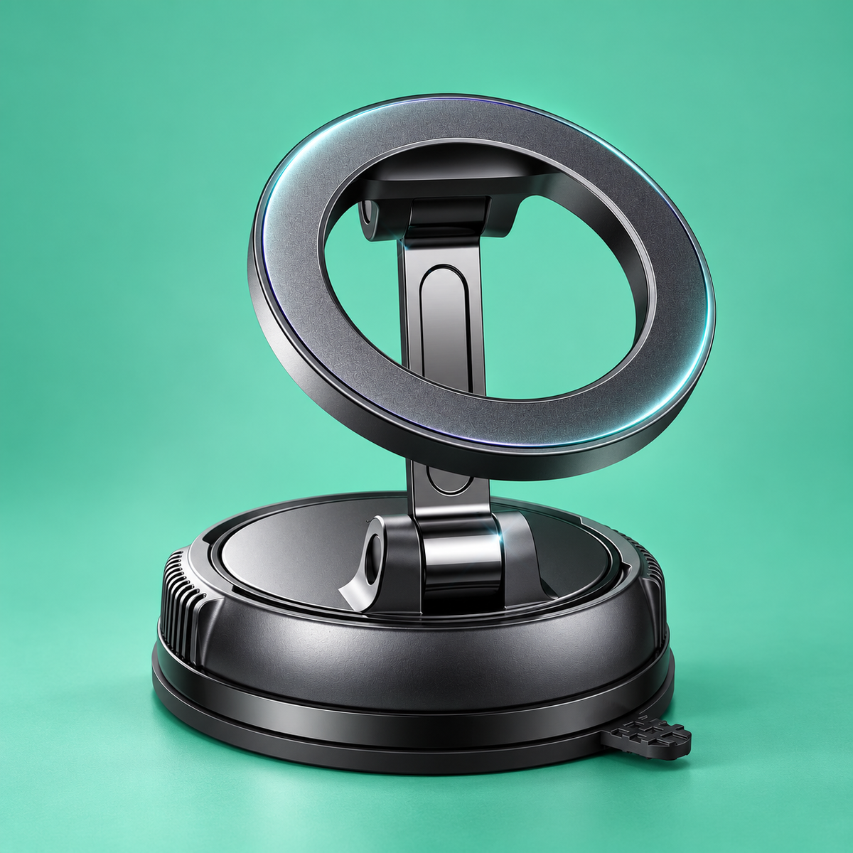 Support StabiloFix sur fond vert menthe