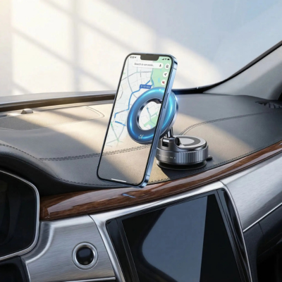 support aimant voiture verticale