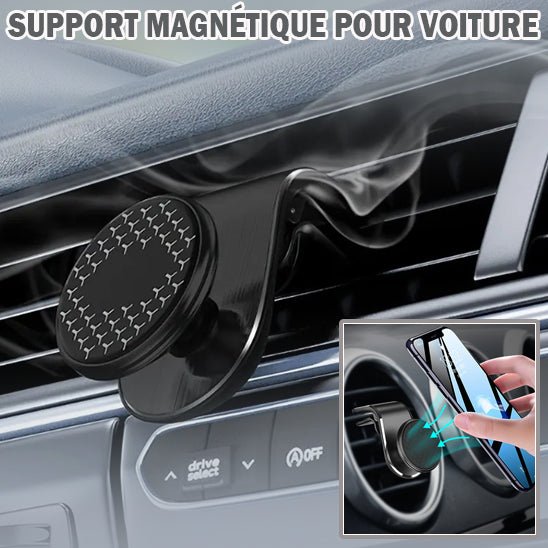 Support Magnétique Téléphone Voiture - Venirautomobile.com