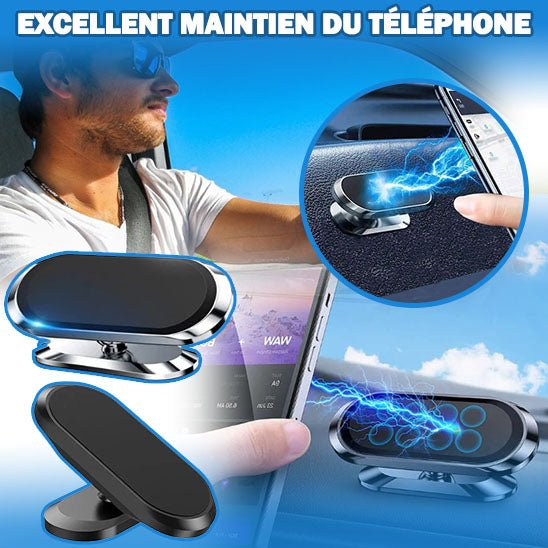 SUPPORT MAGNETIQUE TELEPHONE VOITURE - Venirautomobile.com