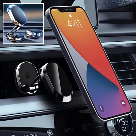 SUPPORT MAGNETIQUE TELEPHONE VOITURE - Venirautomobile.com