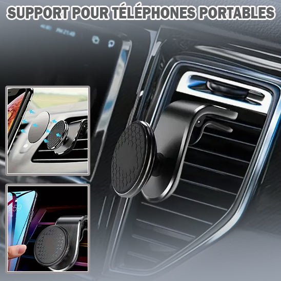 Support Magnétique Téléphone Voiture - Venirautomobile.com