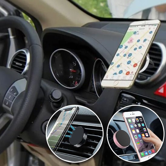SUPPORT MAGNETIQUE TELEPHONE VOITURE - Venirautomobile.com