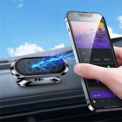 support magnetique telephone voiture beau decors
